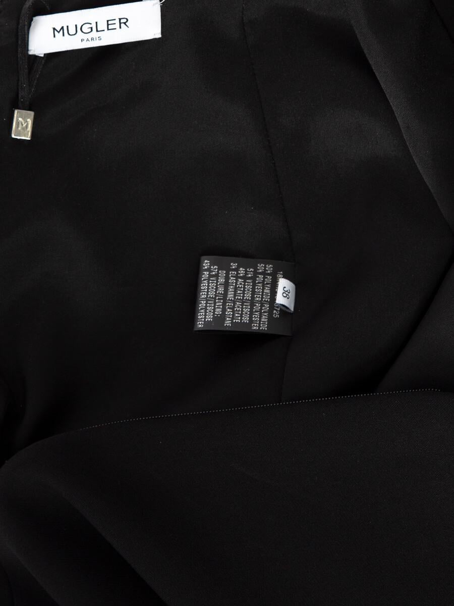 Black Sequinned Evening Dress Size M 3