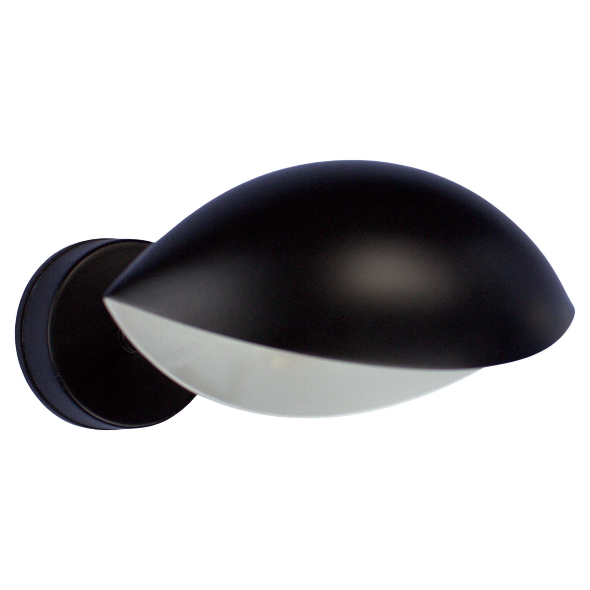 Serge Mouille - Eye Sconce in Black For Sale