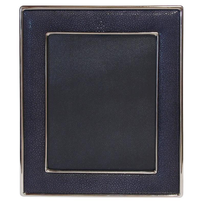 Black Shagreen Photo Frame by Fabio Ltd