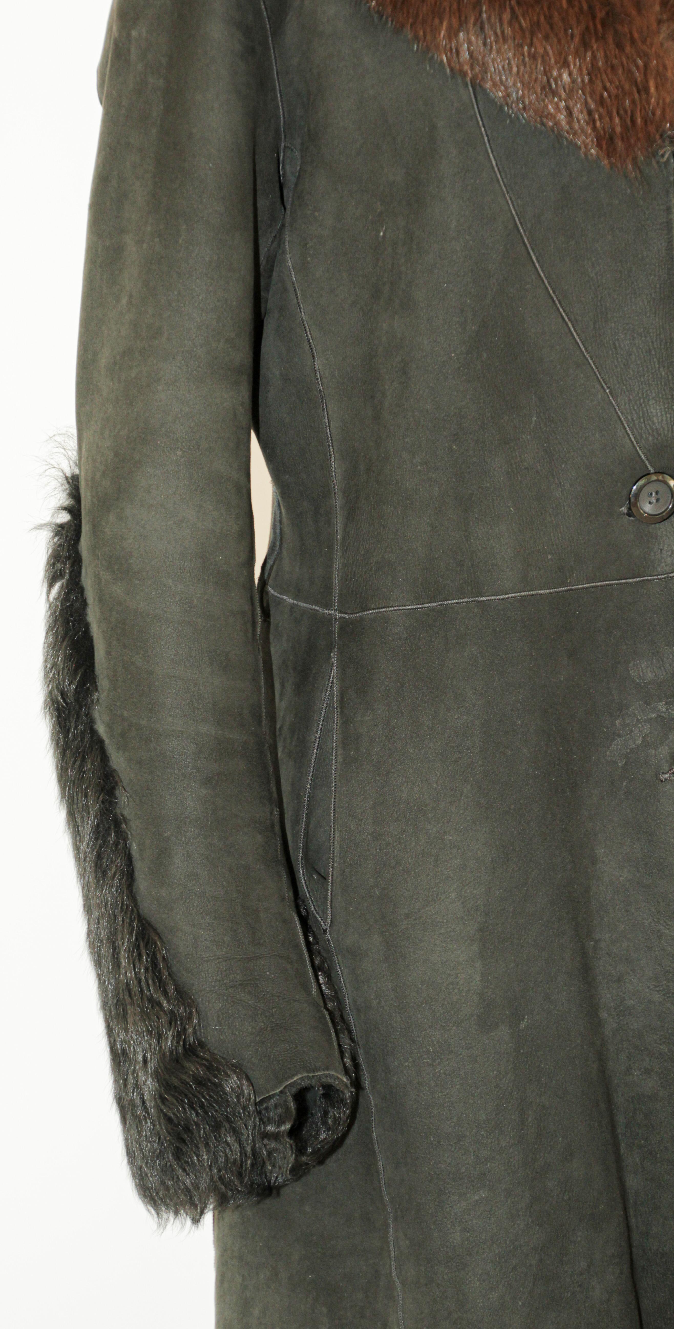 ardney suede lamb coat