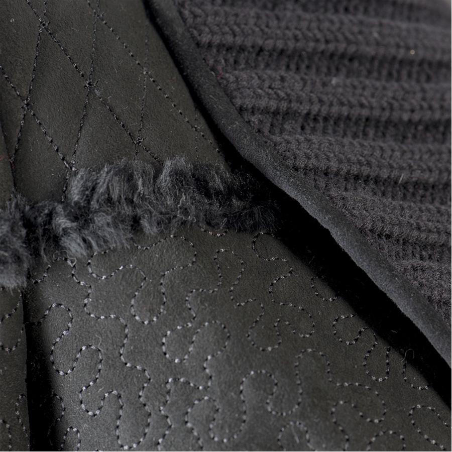 Roberto Cavalli Black sheepskin jacket size 42 In Excellent Condition In Gazzaniga (BG), IT