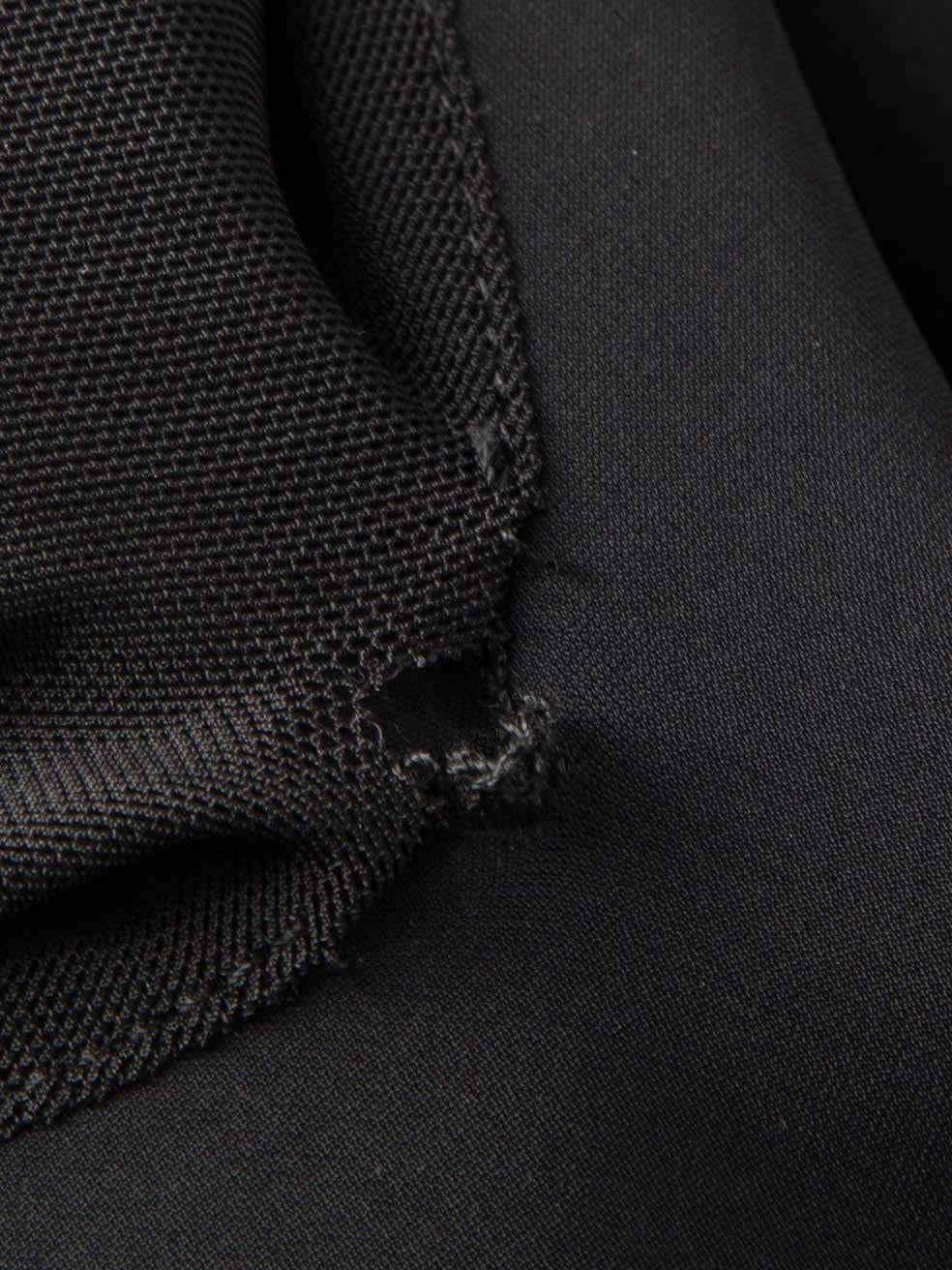 Women's Sportmax Black Shoulder Tabbed Panelled Mini Dress Size L For Sale