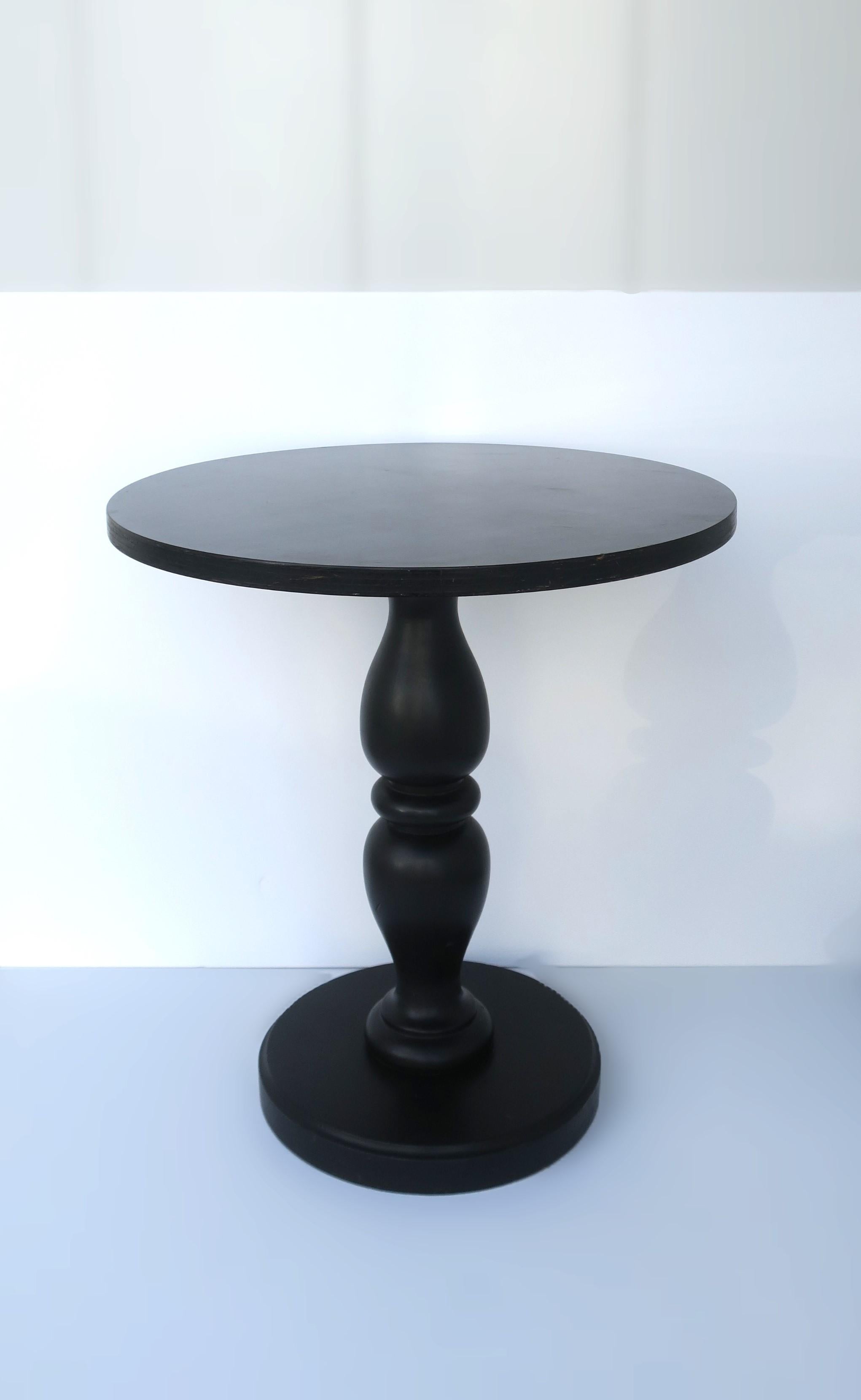 Black Side Table For Sale 5