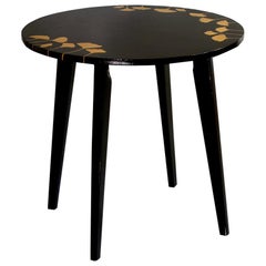 Black Side Table