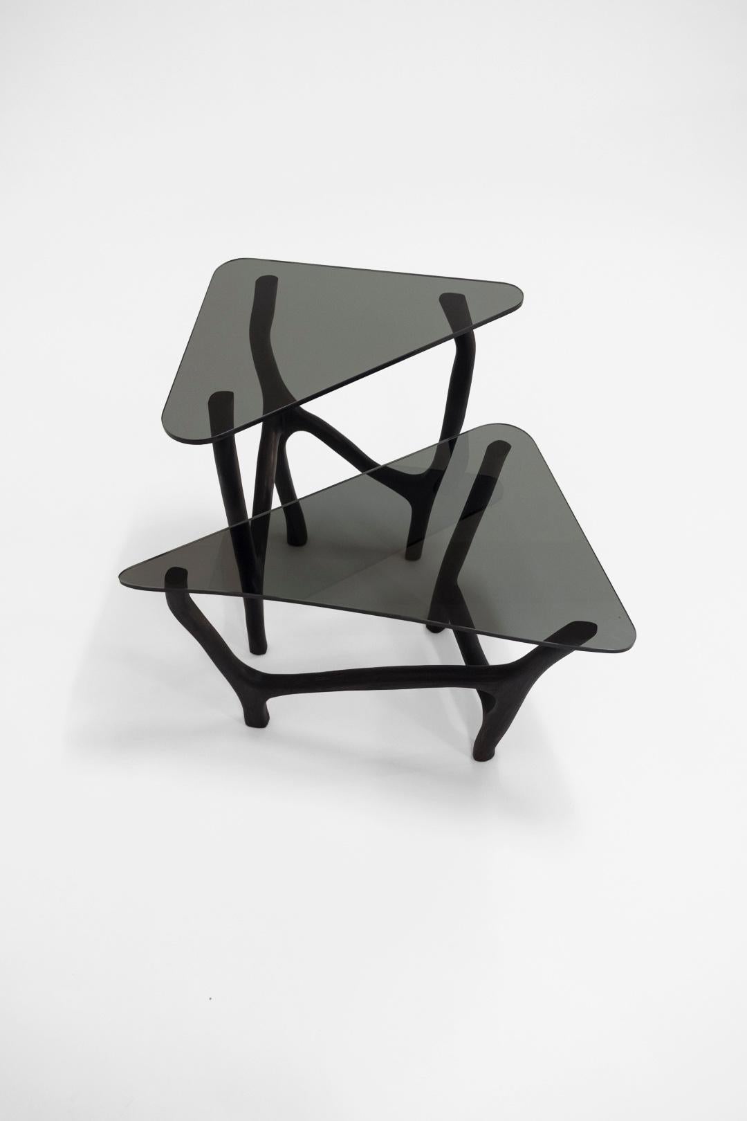 Modern Black Side Tables by Robin Berrewaerts
