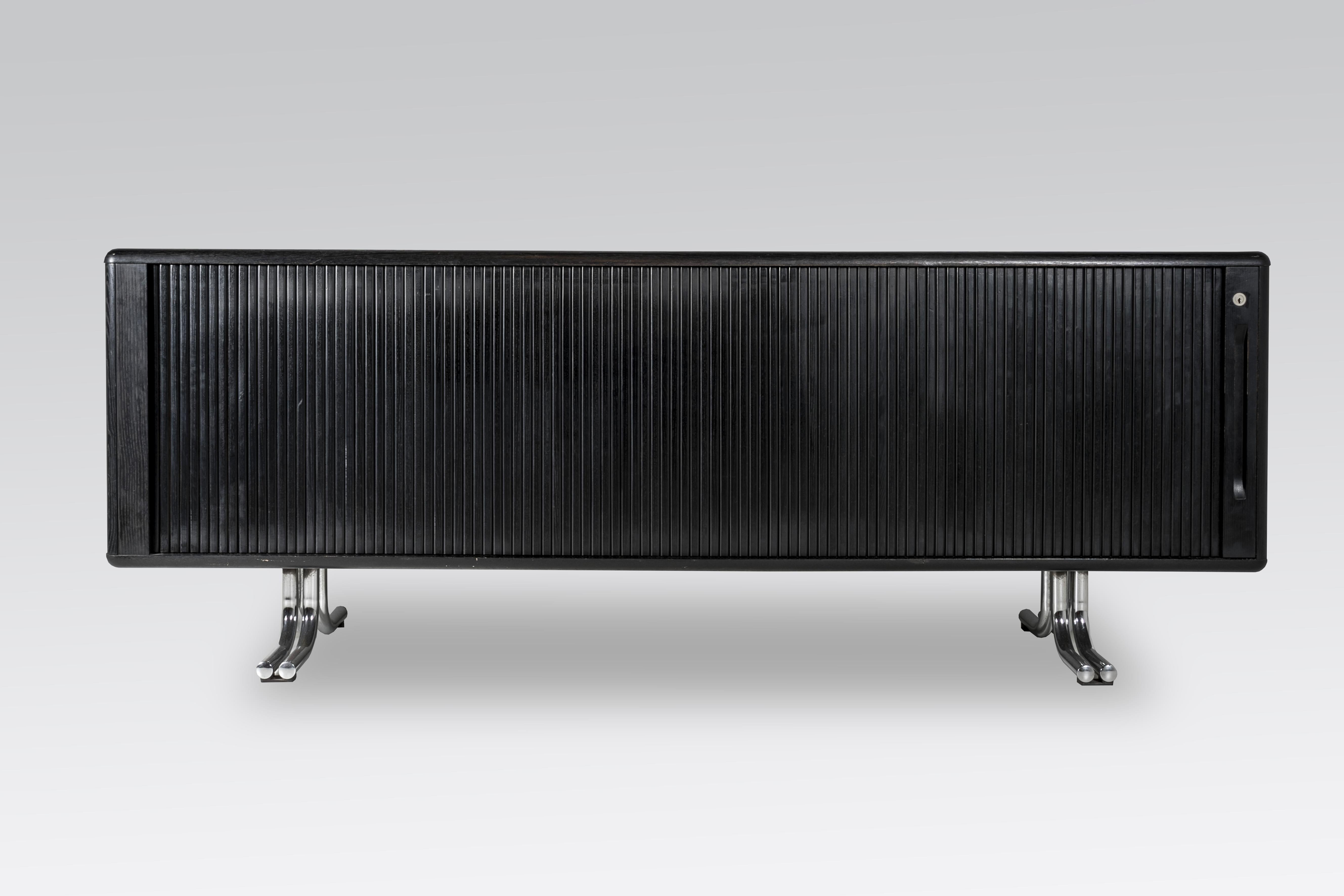 Late 20th Century Black Sideboard by Sitag Swissform, 1970s