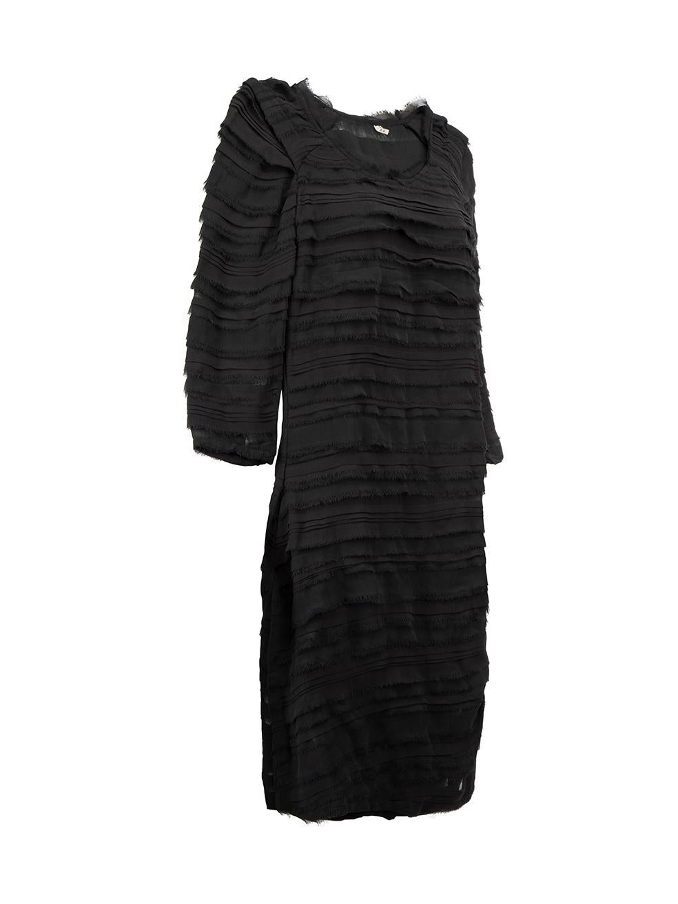 CONDITION is Very good. Hardly any visible wear to dress is evident on this used Iro designer resale item. 



Details


Black

Synthetic

Mini dress

Sheer- see through

Fray layered accent

Ruched detail on side





Composition

NO COMPOSITION