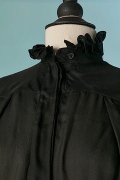 Black silk shirt ALEXANDRE VAUTHIER