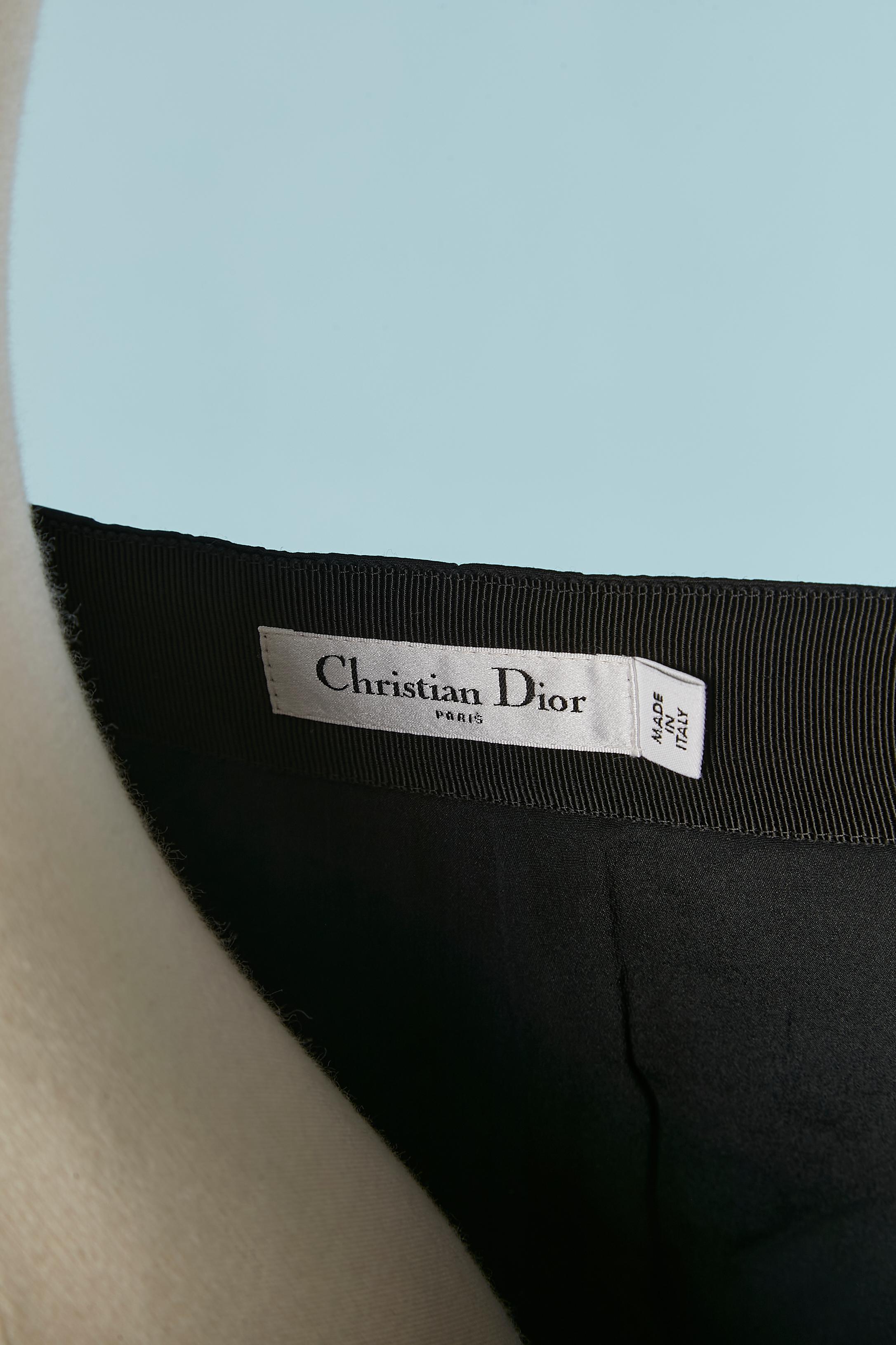 Short en soie noir CHRISTIAN DIOR Pour femmes en vente