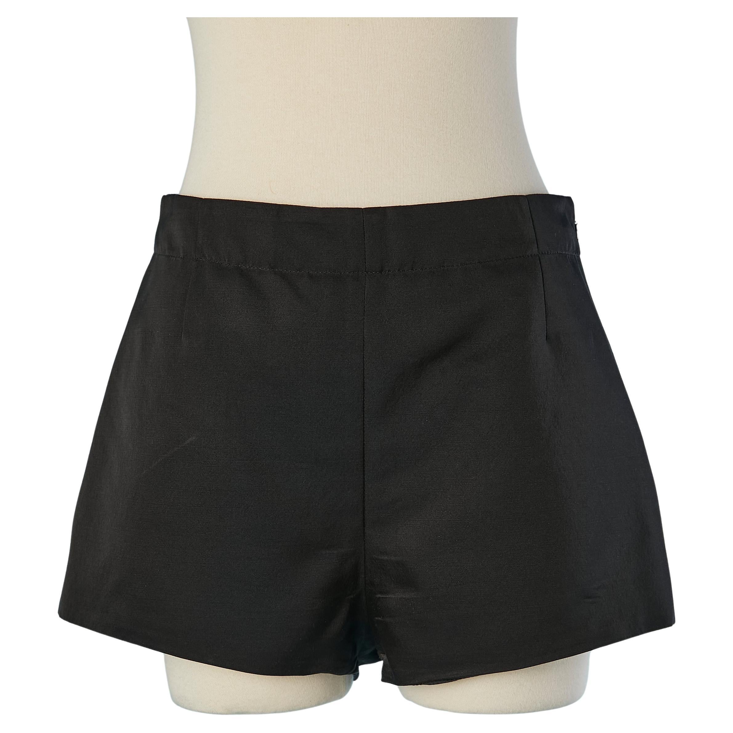 Black silk short CHRISTIAN DIOR