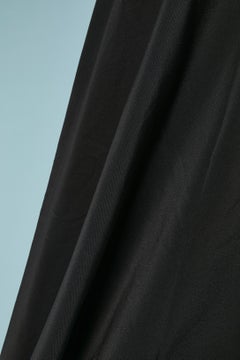 Black silk skirt CHRISTIAN DIOR