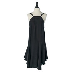 Robe en soie noire BARBARA Bui
