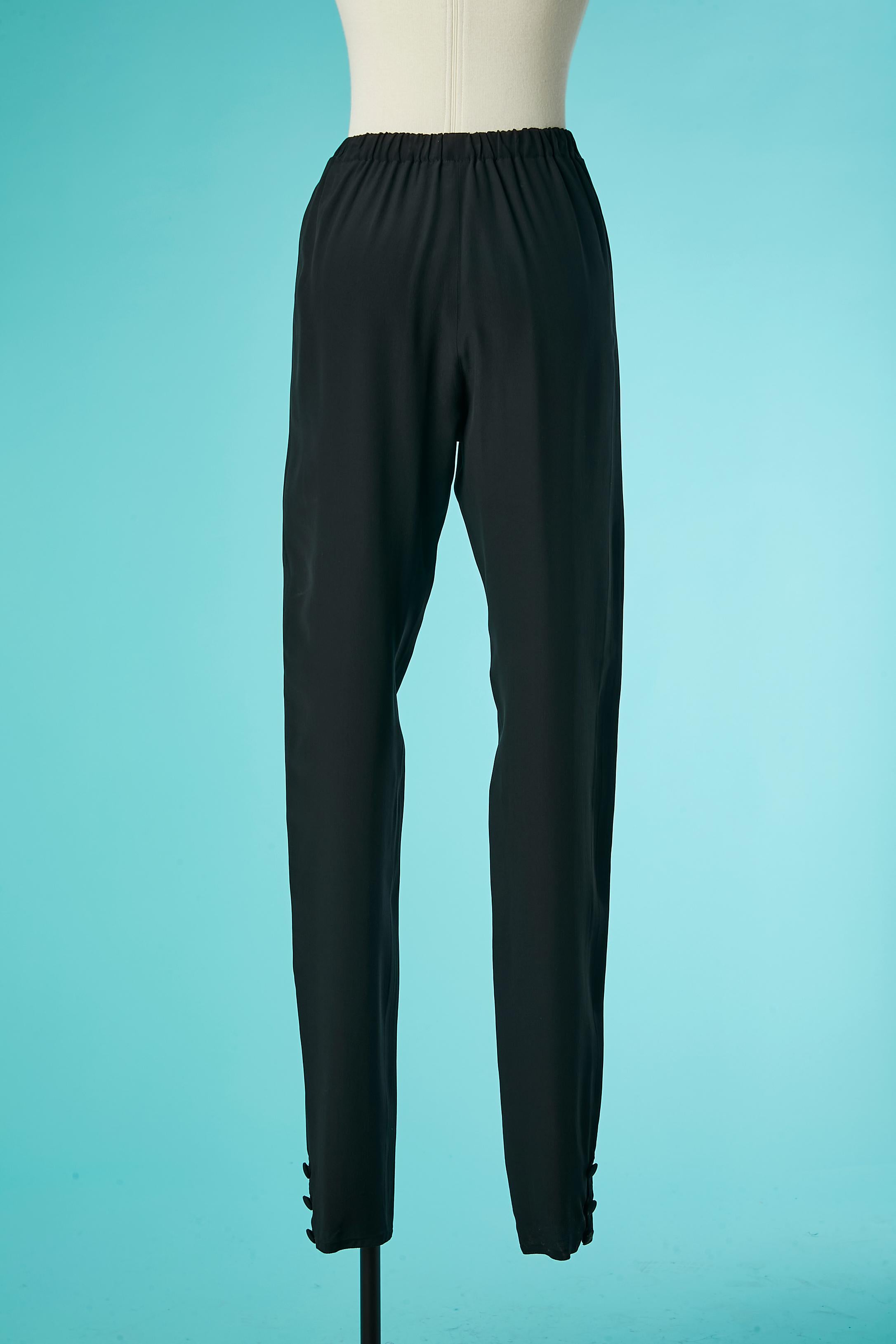 Black silk trouser CHLOE for Lou Lattimore Dallas For Sale 1