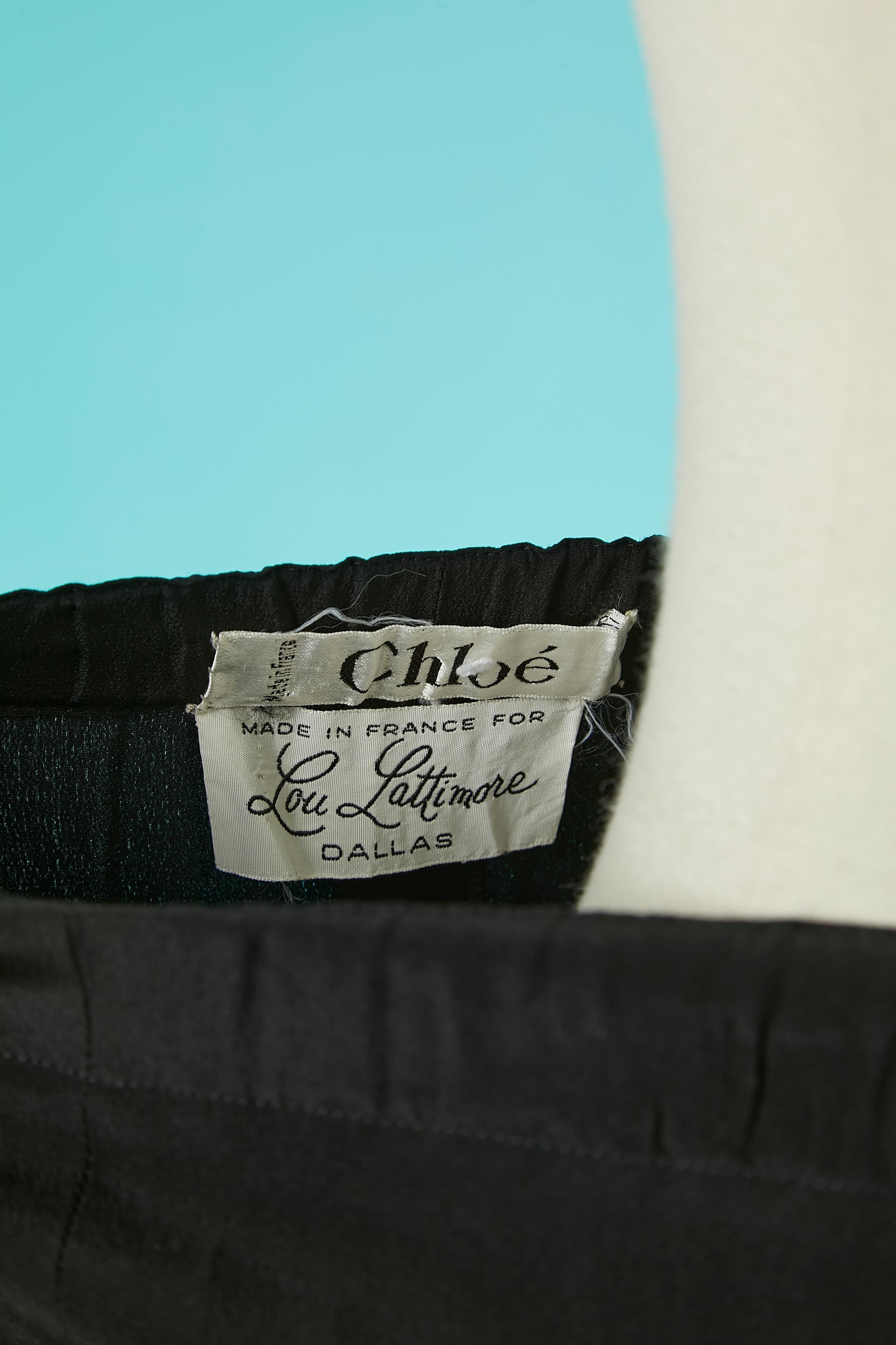 Black silk trouser CHLOE for Lou Lattimore Dallas For Sale 2