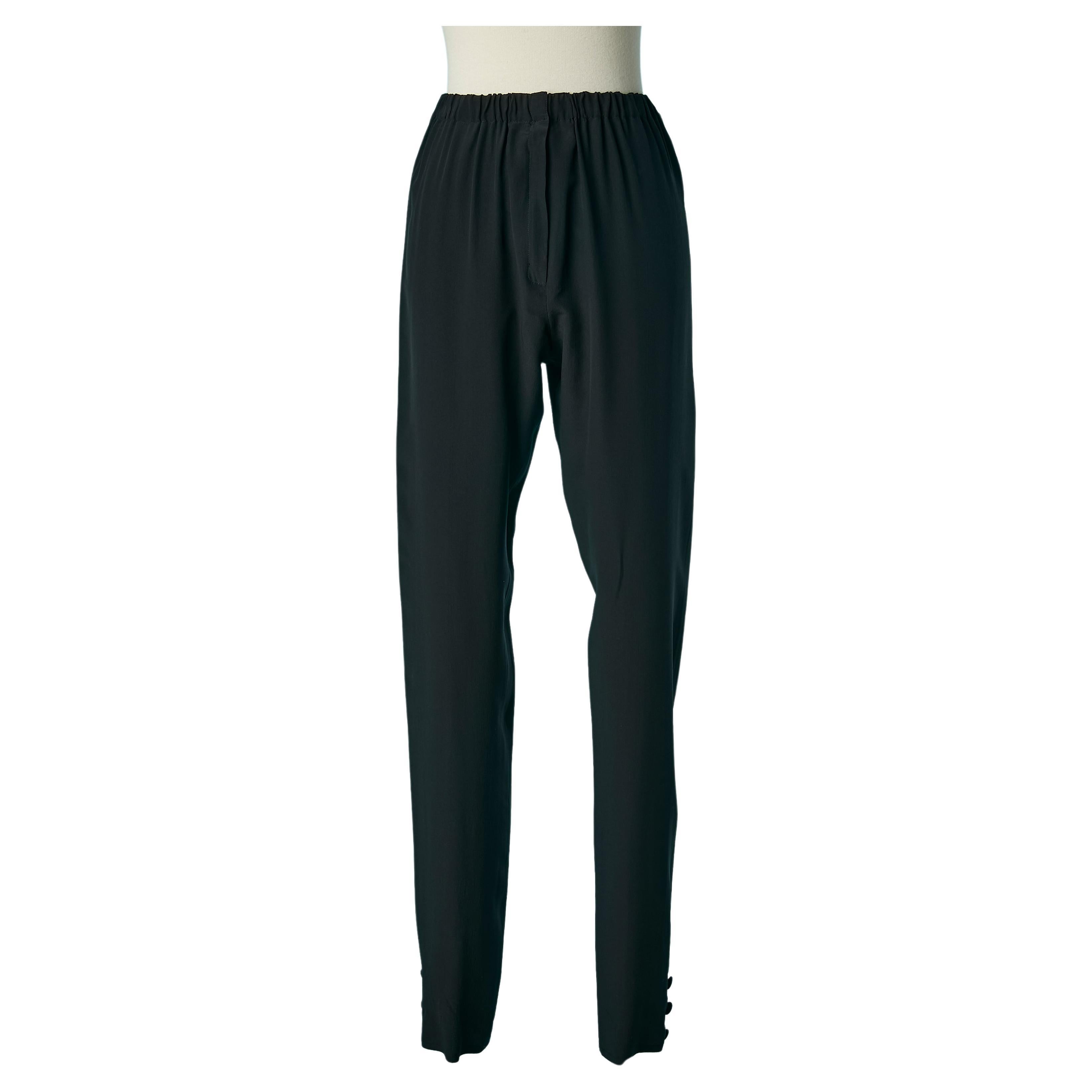 Black silk trouser CHLOE for Lou Lattimore Dallas For Sale