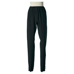 Pantalon en soie noire CHLOE pour Lou Lattimore Dallas