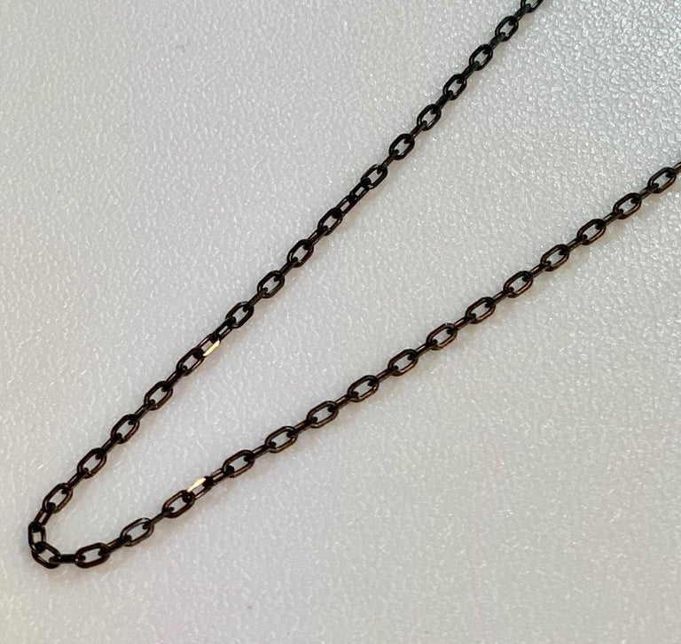 Black Silver Chain at 1stDibs