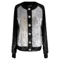 Black & Silver Sequin Jacket