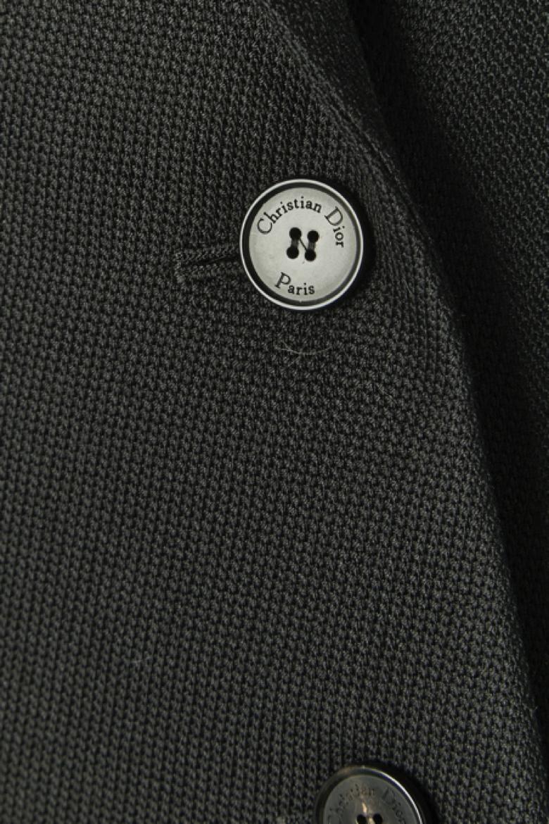 Black single breasted BAR jacket CHRISTIAN DIOR by Maria Grazia Chiuri In New Condition For Sale In Saint-Ouen-Sur-Seine, FR