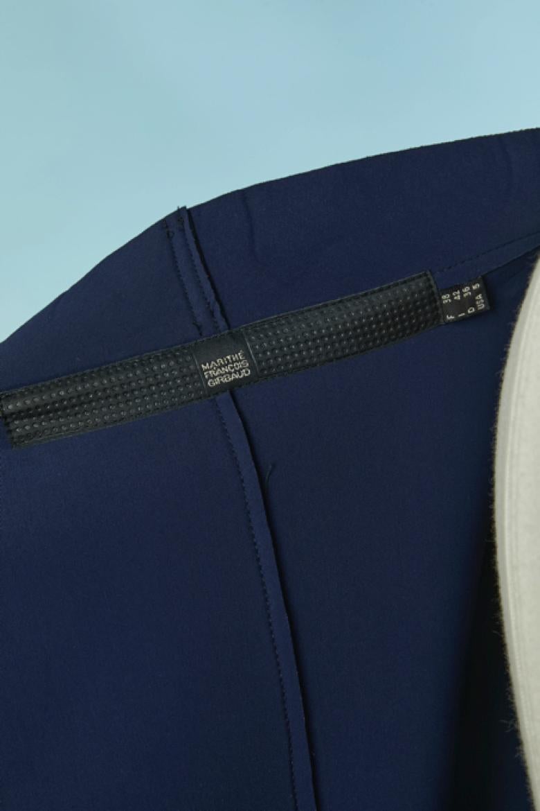 Giacca monopetto nera in tessuto tecnico MARITHE FRANCOIS GIRBAUD in vendita 5