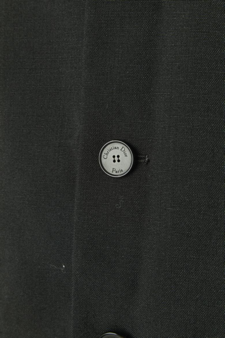 Noir Veste simple noire CHRISTIAN DIOR en vente