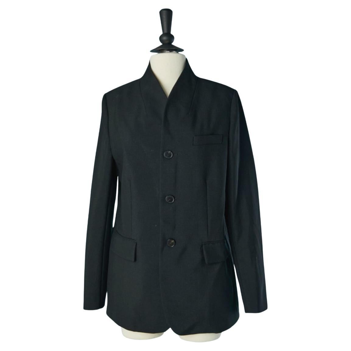 Giacca nera singola CHRISTIAN DIOR