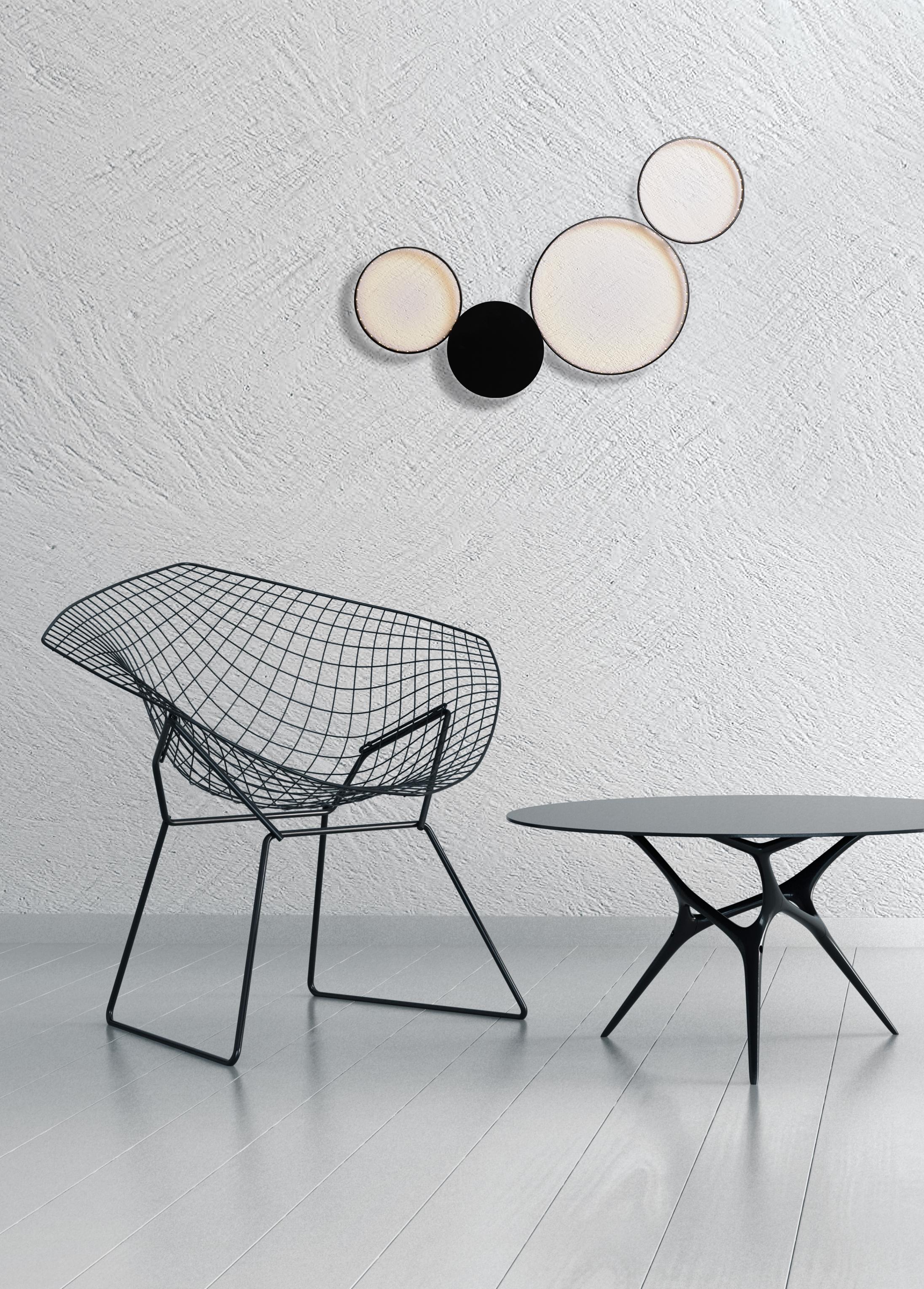 Lámpara de Pared Sirius I Negra by Le Deun Luminaires Siglo XXI y contemporáneo en venta