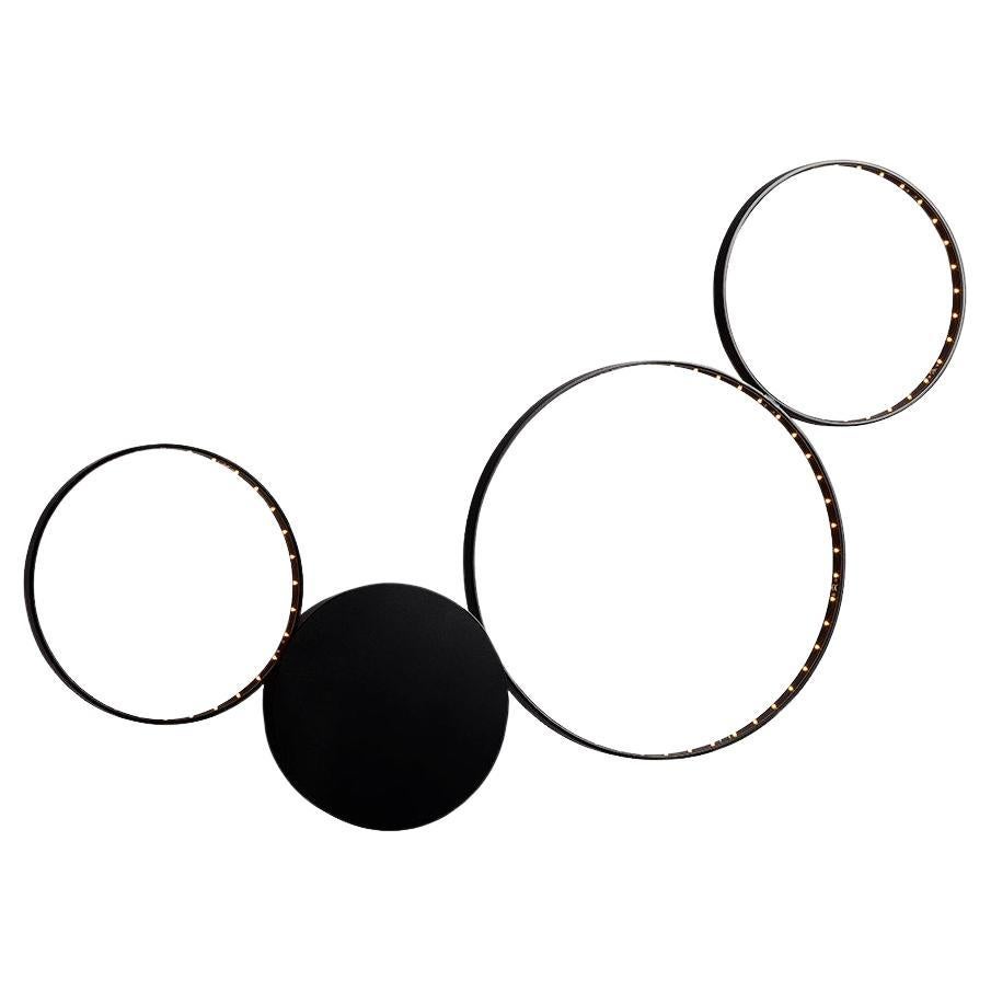 Black Sirius Wall Lamp by Le Deun Luminaires