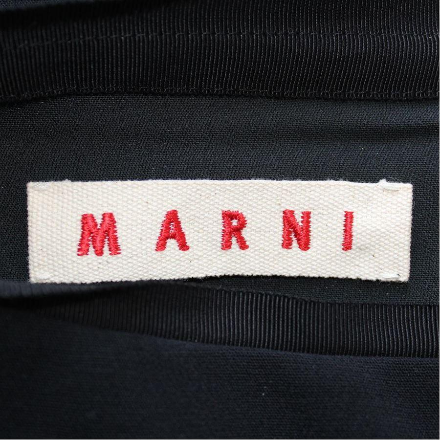 Marni Black skirt size 42 In Excellent Condition For Sale In Gazzaniga (BG), IT