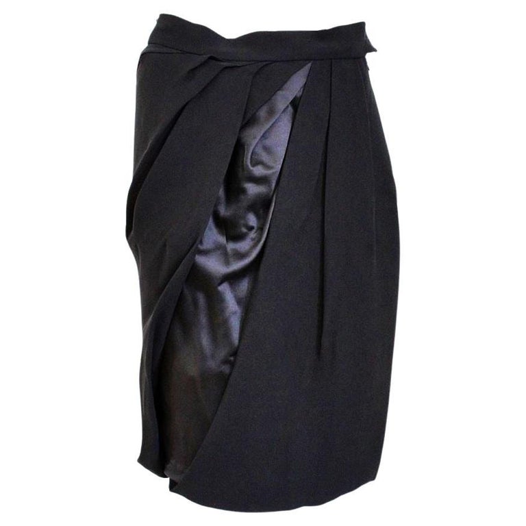Dice Kayek Black skirt size 42 For Sale at 1stDibs