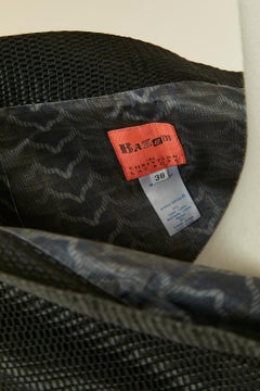 Black skirt with split CHRISTIAN LACROIX BAZAR