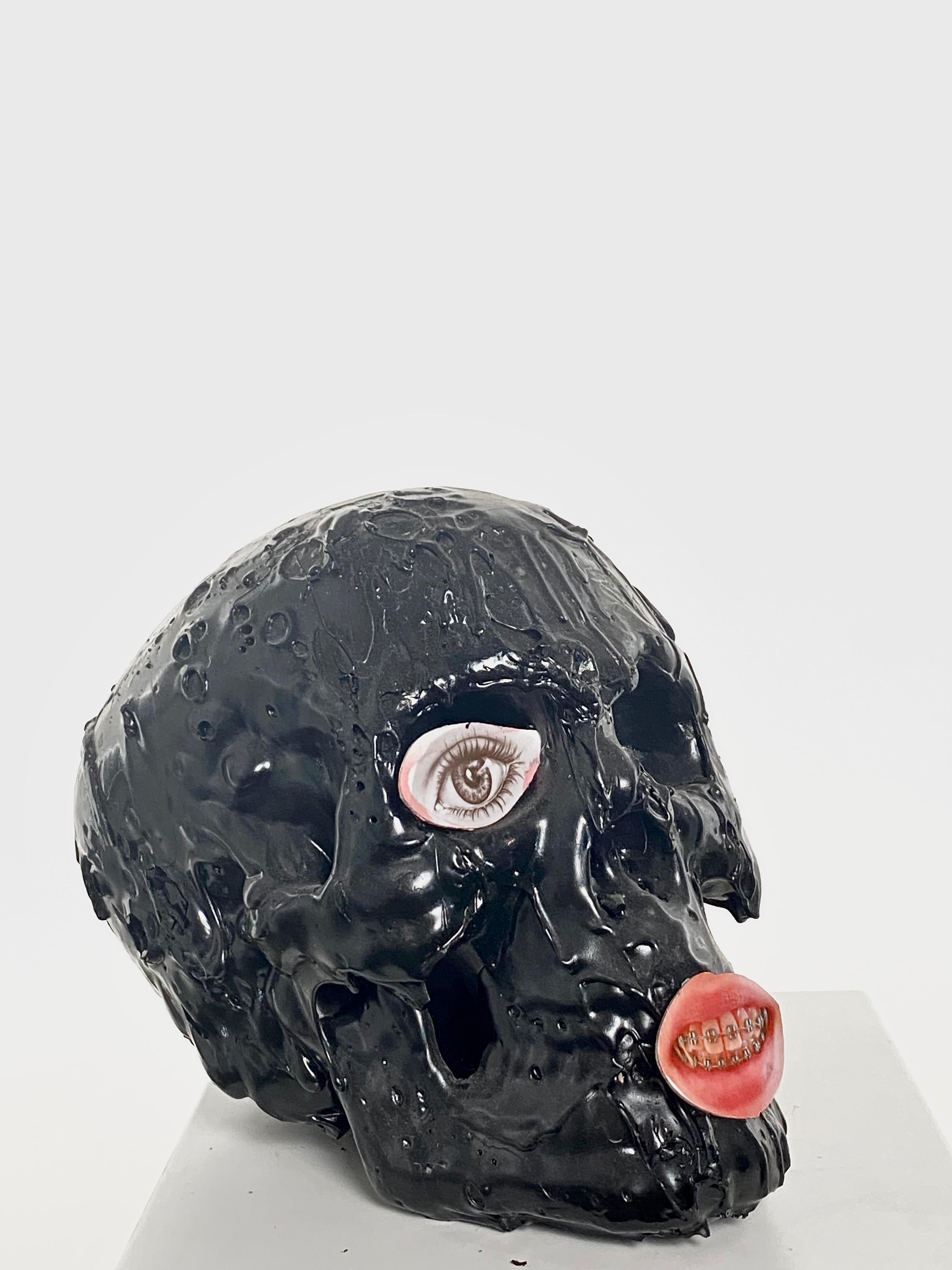 Américain Tête de mort noire dans TAR, XXIe siècle de Mattia Biagi en vente