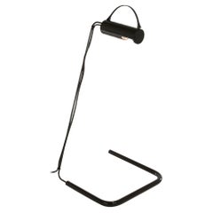 Black Slalom Table Lamp by Vico Magistretti for O-Luce, 1980s
