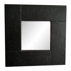 Miroir en ardoise noire Cadeau de luxe Meubles contemporains en marbre Design Meddel Espagne