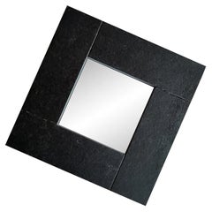 Specchio di ardesia nero Regalo di lusso Arredamento contemporaneo di design in marmo Meddel Spagna