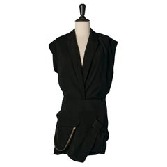 Schwarzes ärmelloses Minikleid ALEXANDRE VAUTHIER