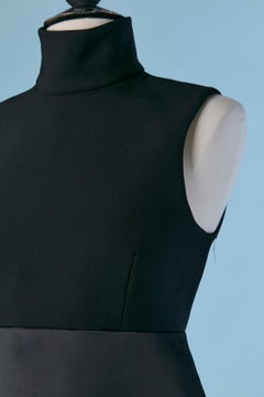 Top e bermuda neri senza maniche Alexandre Vauthier