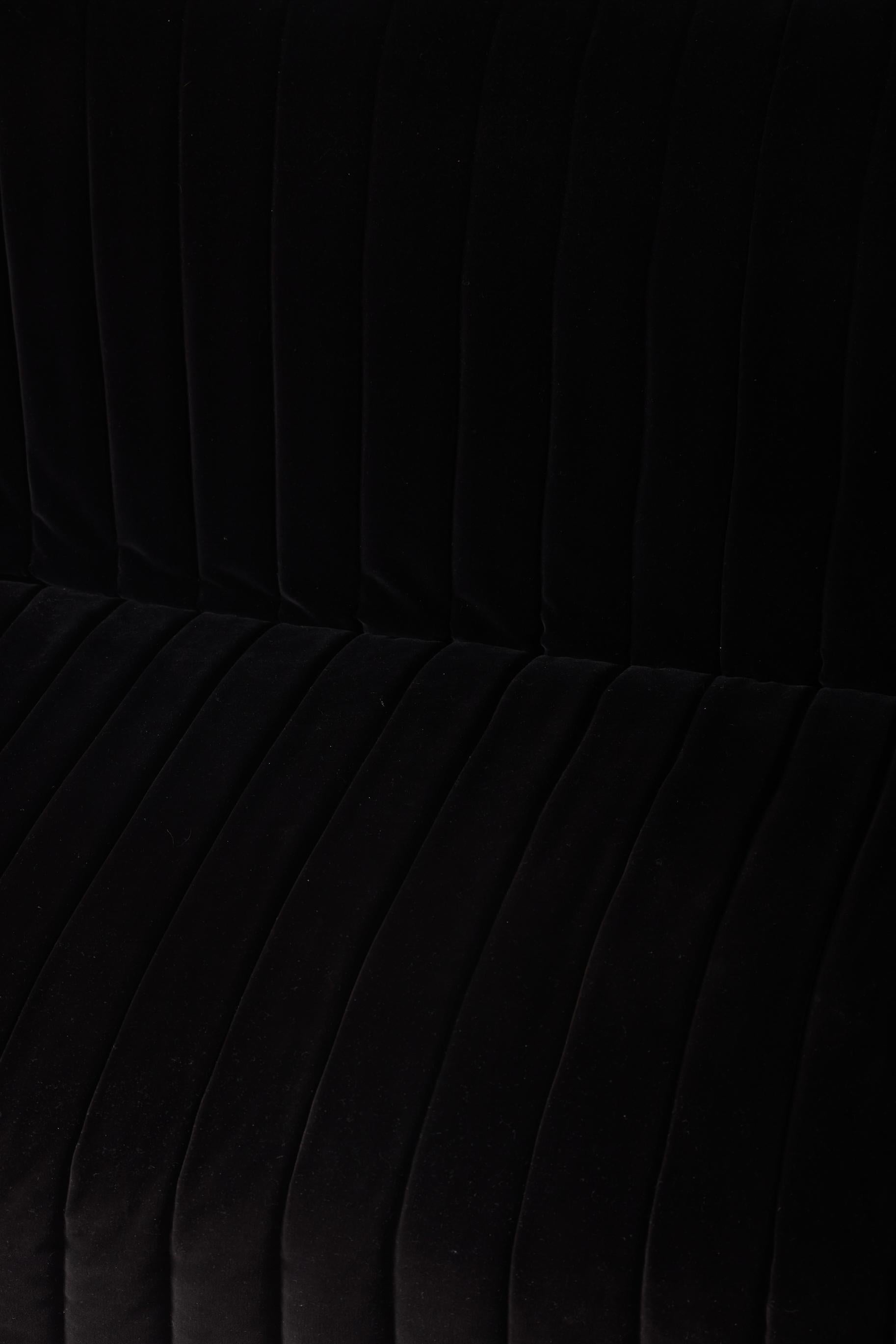  Black sofa by Cédric Ragot For Sale 9