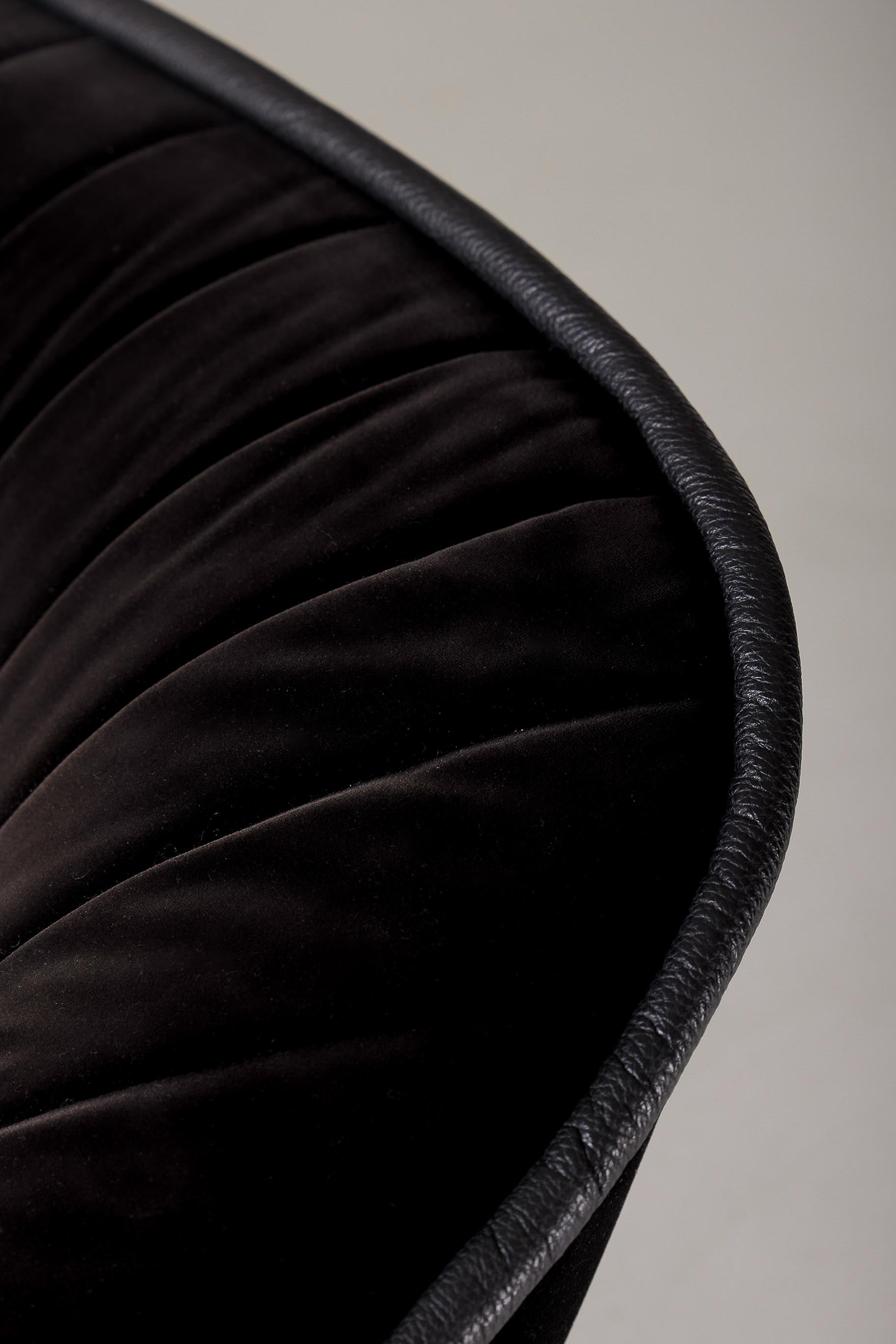  Black sofa by Cédric Ragot For Sale 2