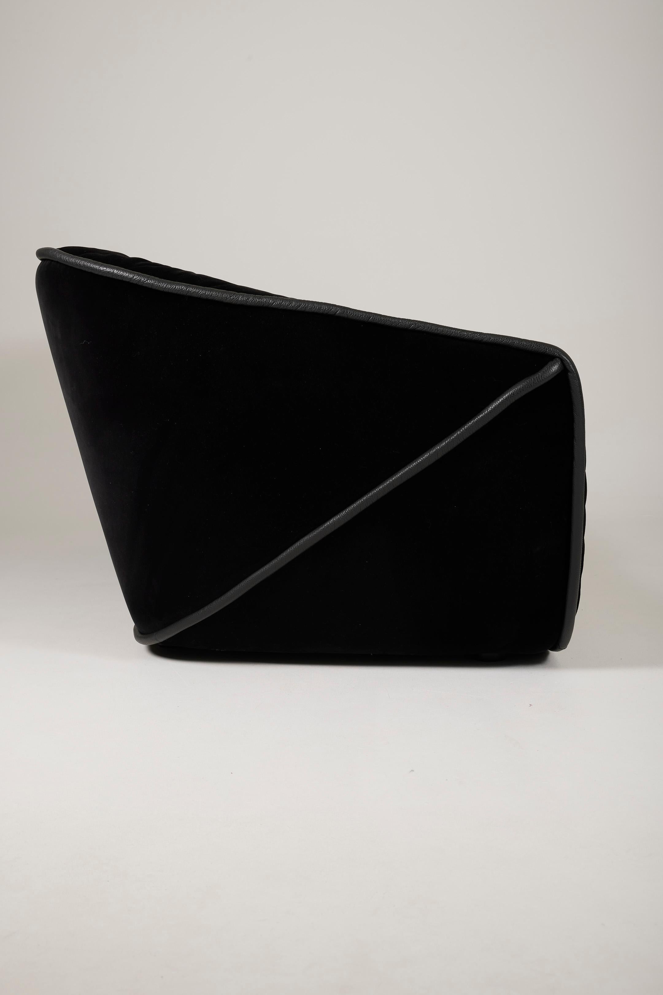 Black sofa by Cédric Ragot 3