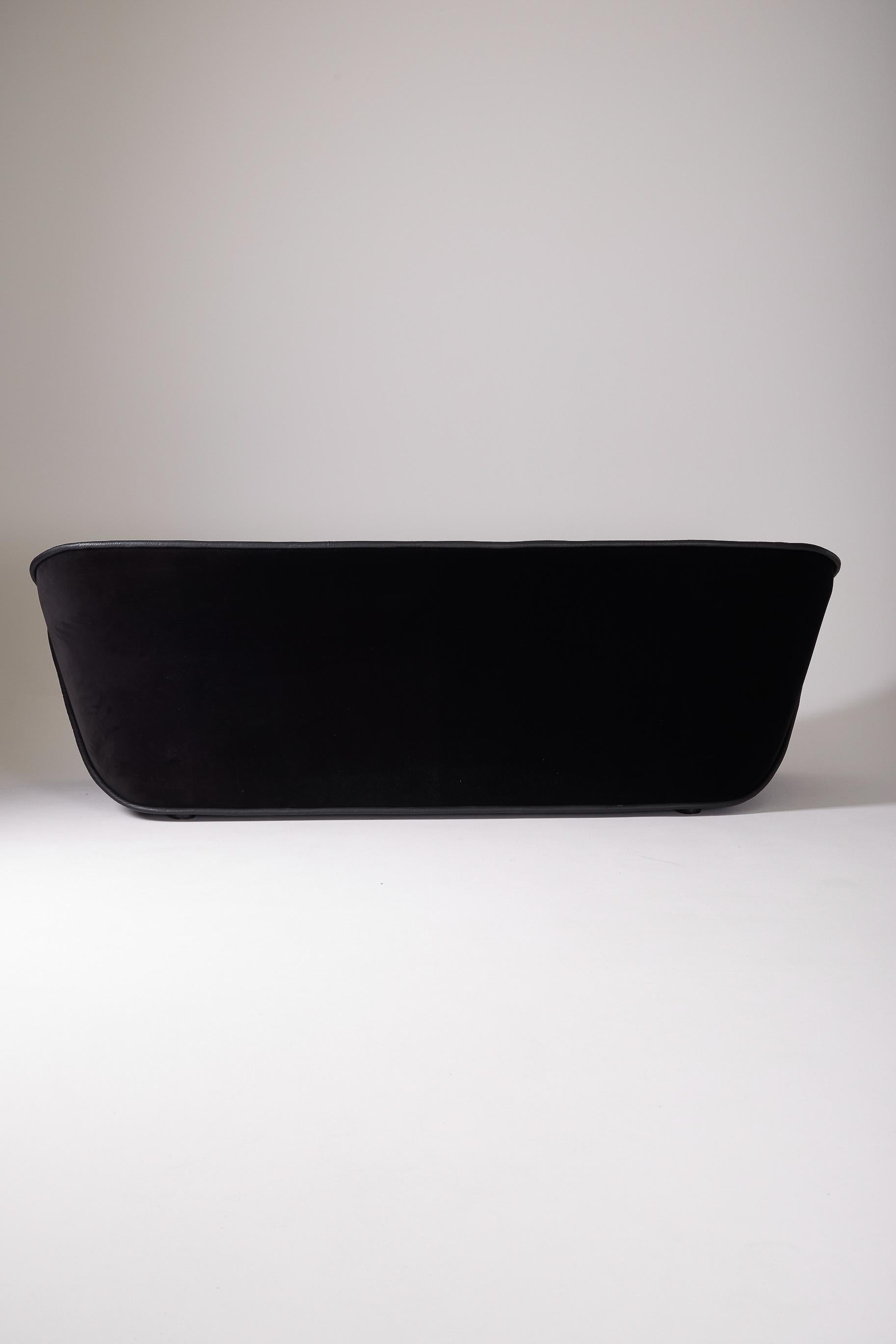 Black sofa by Cédric Ragot For Sale 4