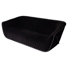  Black sofa by Cédric Ragot