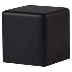 Sgabello Cubo morbido nero di Studio A