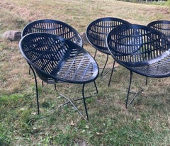 Black Solair Motel Lounge Chairs by Fabiano & Panzini, Six Available