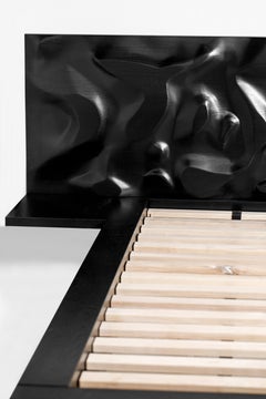 Black Solid Wood Grafton Bedframe