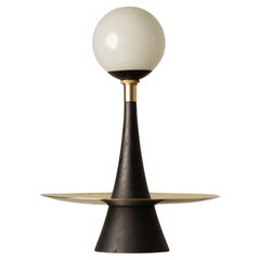 Black Sonic Table Lamp by Isabel Moncada