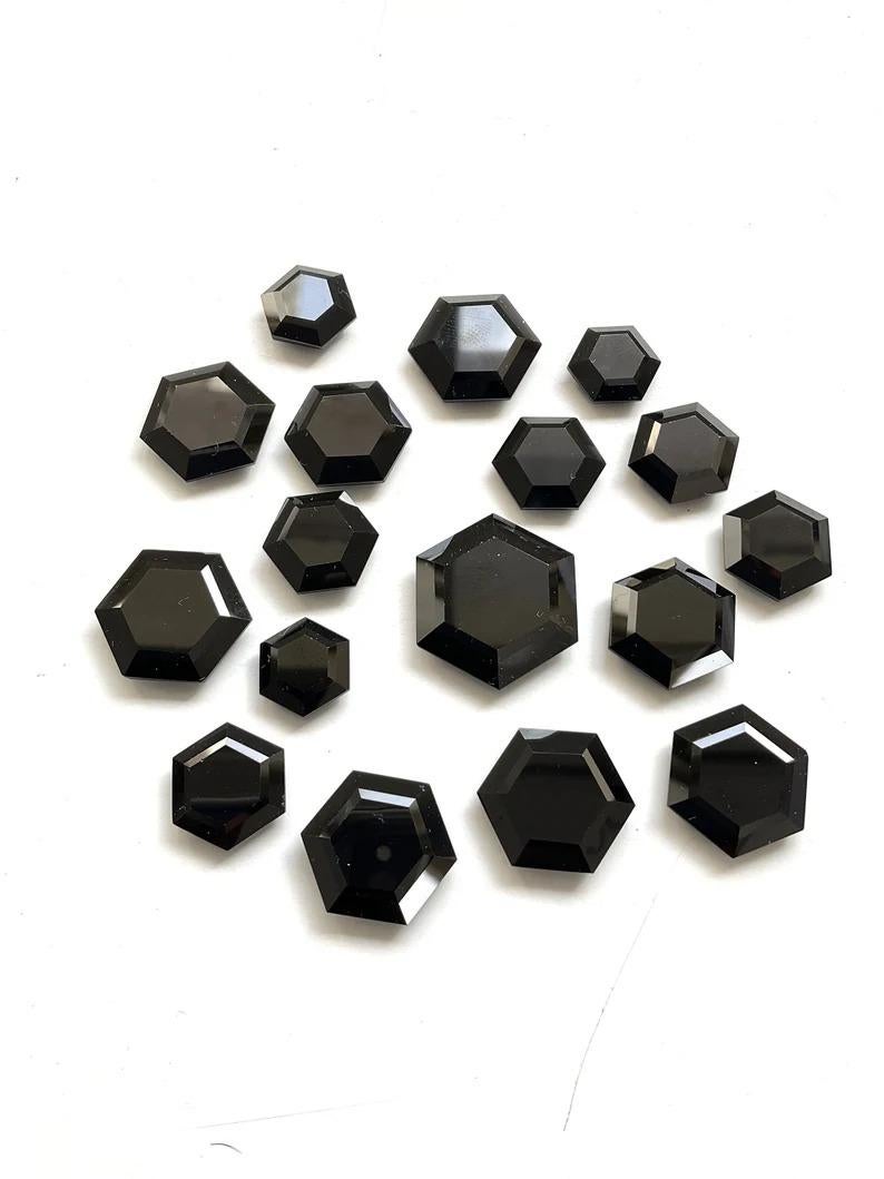 natural hexagonal stones