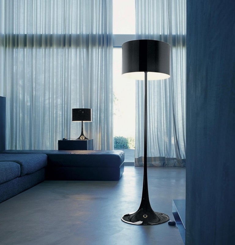 Lampadaire SPUN LIGHT F Noir FLOS