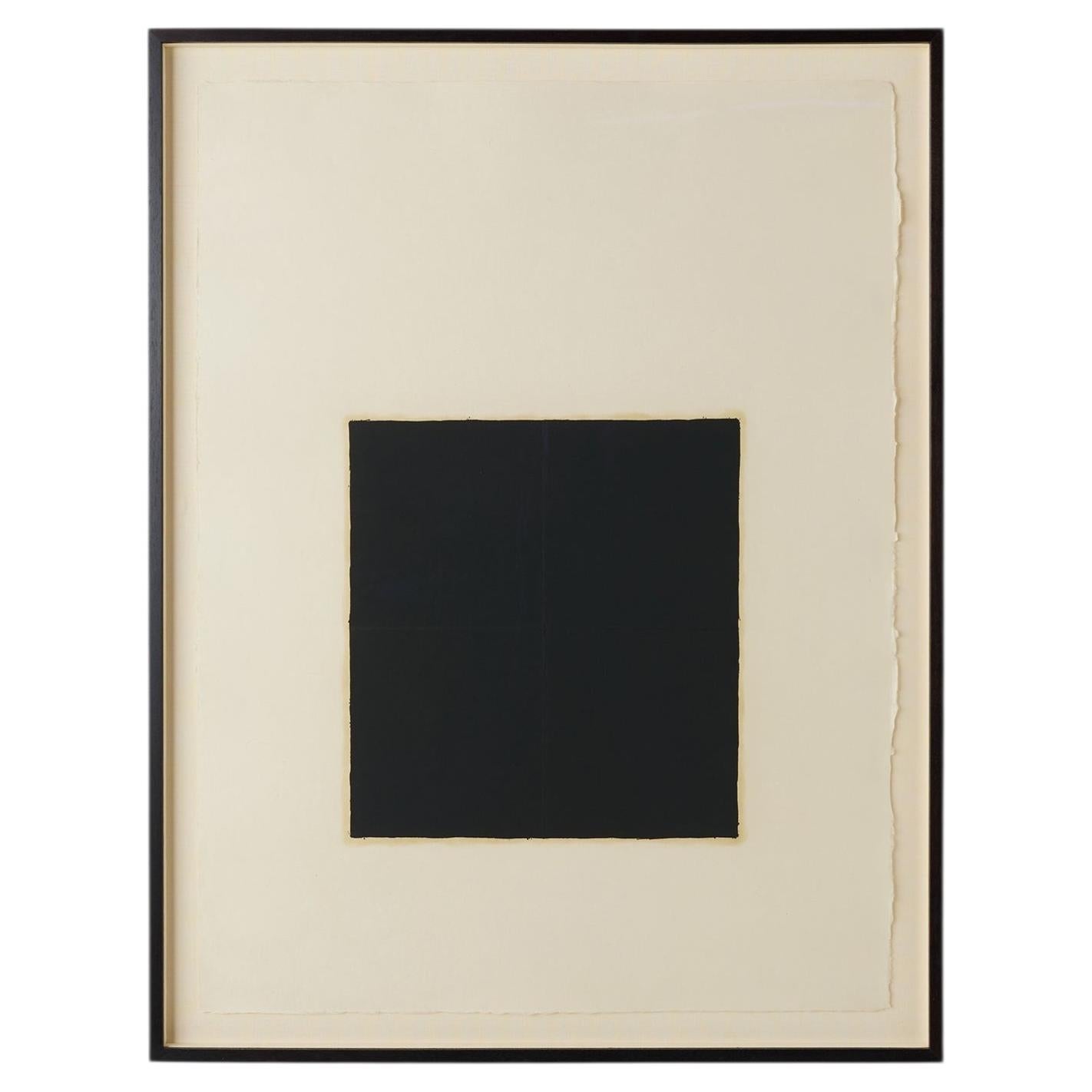 Black Square "Aquatints" by Tadaaki Kuwayama For Sale