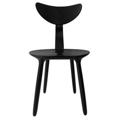 Black Stained Ash Daiku Chair by Victoria Magniant, Galerie V